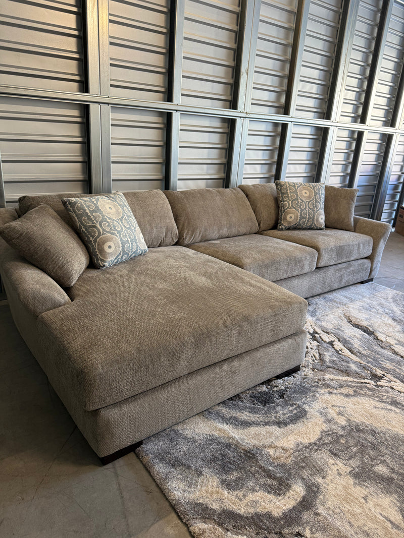 Brand New 2-Piece Sofa With Oversized Chaise-Delivery Included