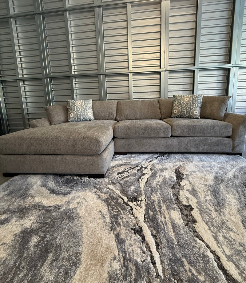 Brand New 2-Piece Sofa With Oversized Chaise-Delivery Included