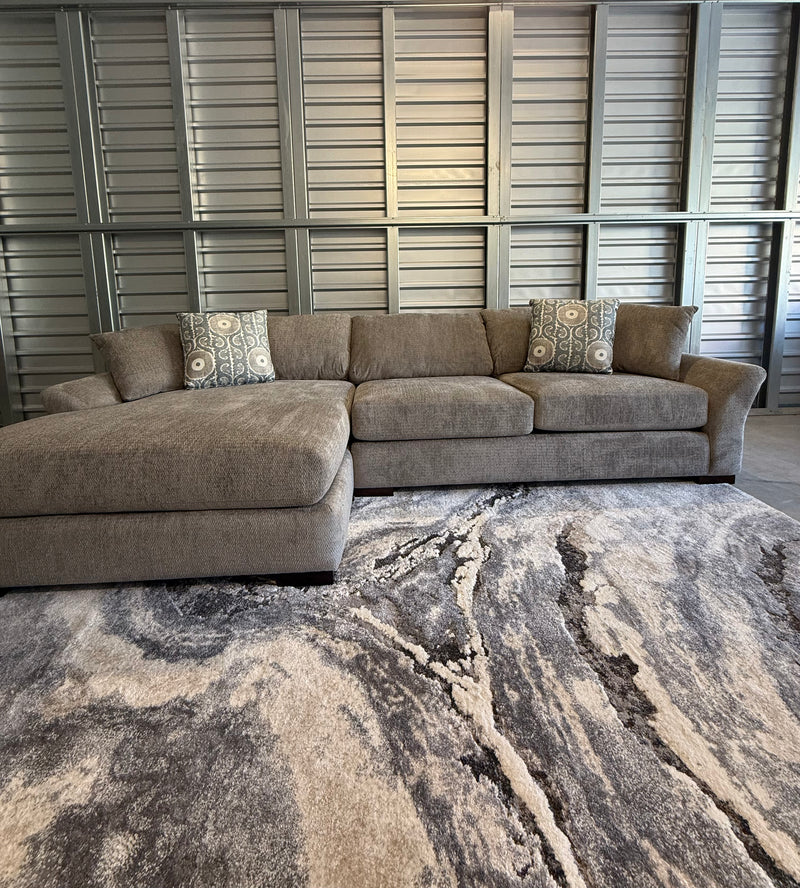 Brand New 2-Piece Sofa With Oversized Chaise-Delivery Included