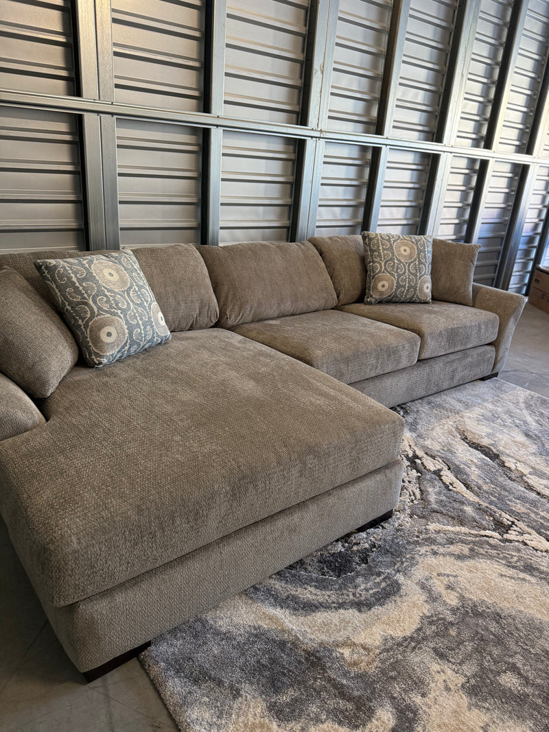 Brand New 2-Piece Sofa With Oversized Chaise-Delivery Included