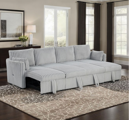 The Denholme| Sectional With Pull-Out Sleeper
